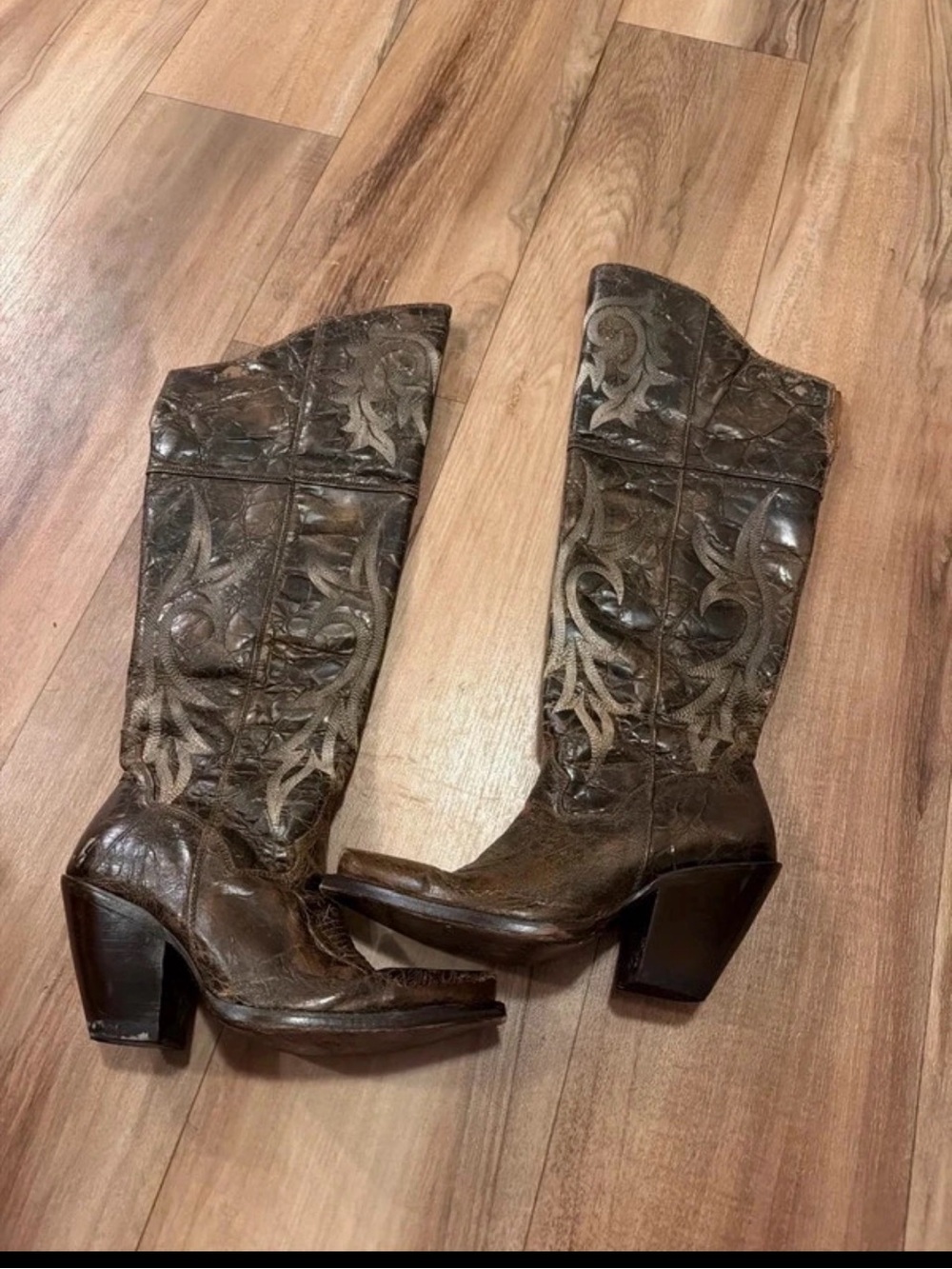 Dan Post Jilted Knee High Boots